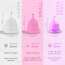 Pee Safe: Reusable Menstrual Cup with Medical Grade Silcone for Women - Extra Small