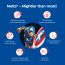 Wellbeing Nutrition: Captain America Melts | Kids Organic Multivitamin with Vitamin A, B-Complex, C, D and Iron - Mixed Berry Flavor (30 Oral Thin Strips)