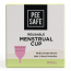 Pee Safe: Reusable Menstrual Cup with Medical Grade Silcone for Women - Small