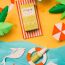 Natural Vibes: Glow Getter Gift Set with Rose Quartz Face Roller, Sunscreen Lotion, Glow 'd Up Serum & Under Eye Gel Serum