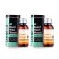 Ustraa: Beard Wash Woody for beard cleansing - 60 ml - set of 2