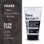 Ustraa: Activated Charcoal Face Scrub for toxin removal - 100g