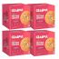Gladful: Cashew Protein Cookies for kids and families Cookies - 80 g x 4