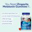 Zingavita: Melatonin Sleep Gummies Non Habit Forming supplement - 60 Gummies