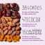 The Whole Truth: Dark Chocolate - Almond Raisin - (Pack of 3) - No Added Sugar - Sweetened Only with dates - 47% Cocoa - 38% Dates - 15% Almond and Raisins