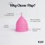 Plush: 100% Reusable Menstrual Cup for Women with Cotton Pouch - Small