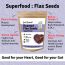 Jus Amazin: Organic Roasted Flax Seeds - 500 gm