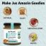 Jus Amazin: CRUNCHY Almond Butter - Unsweetened - 200 gm
