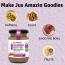 Jus Amazin: Crunchy Almond Butter  With Flaxseeds - 200 gm