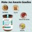 Jus Amazin: CRUNCHY Almond Butter - Unsweetened - 500 gm
