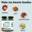 Jus Amazin: Creamy Almond Butter - Unsweetened - 200 gm