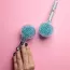 Fit Face : Ice Ice Baby - Beads (Blue- Pair)