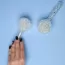 Fit Face : Ice Ice Baby - Beads (Clear- Pair)