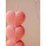 The Umbrella Store: Heart shaped Pillar candle-Pink