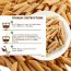 Long & Short: High Fibre Pasta Wholewheat Penne - 250gm