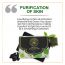 Luxuriate: Charcoal and Green Tea Soap for Clear Skin Anti Acne and Tan Removal for Men and Women - 125gm