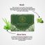 Luxuriate : Naturally Refreshing Aloe Vera and Basil Soaps for Rejuvenatioon of Skin for Men and Women - 125gm