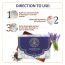 Luxuriate: Lavender Handmade Soap with Real Lavender Rejuvenating Body Beauty Bar for Men and Women - 125gm