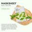 The Face Shop: Real Nature Green Tea Face Mask - 20 gm