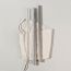 Ecotyl: Stainless Steel Straw - Set of 2 + Straw Cleaning Brush