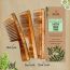 Nat Habit: Kacchi Neem Comb (Dual + Wide + Fine Combo)