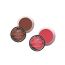Love Earth: Lip Tint & Cheek Tint Multipot Combo (Rose Pink & Caramel Brown) with Richness of Jojoba Oil and Vitamin E for Lips, Eyelids and Cheeks