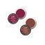 Love Earth: Lip Tint & Cheek Tint Multipot Combo (Raspberry Pink & Caramel Brown) with Richness of Jojoba Oil and Vitamin E for Lips, Eyelids and Cheeks
