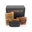 Earthhium: Cafe Latte & Charcoal Tea Tree with Bamboo Soap Dish