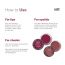 Love Earth: Lip Tint & Cheek Tint Multipot Combo (Ruby Pink & Raspberry Pink) with Richness of Jojoba Oil and Vitamin E for Lips, Eyelids and Cheeks