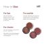 Love Earth: Lip Tint & Cheek Tint Multipot Combo (Ruby Pink & Caramel Brown) with Richness of Jojoba Oil and Vitamin E for Lips, Eyelids and Cheeks