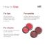 Love Earth: Lip Tint & Cheek Tint Multipot Combo (Rose Pink & Ruby Pink) with Richness of Jojoba Oil and Vitamin E for Lips, Eyelids and Cheeks