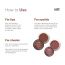 Love Earth: Lip Tint & Cheek Tint Multipot Combo (Mauvish Pink & Caramel Brown) with Richness of Jojoba Oil and Vitamin E for Lips, Eyelids and Cheeks
