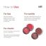 Love Earth: Lip Tint & Cheek Tint Multipot Combo (Rose Pink & Mauvish Pink) with Richness of Jojoba Oil and Vitamin E for Lips, Eyelids and Cheeks