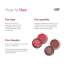 Love Earth: Lip Tint & Cheek Tint Multipot Combo (Rose Pink & Mauvish Pink) with Richness of Jojoba Oil and Vitamin E for Lips, Eyelids and Cheeks