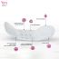 Yoni: 100% Organic Cotton Pads with Wings -Heavy Flow (10 Pcs)