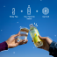 Polka Pop: Lemon-Lime Sparkling Water - Pack of 24 (350ml Each)