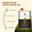 anveshan: Wood Cold Pressed Sunflower Cooking Oil - 5L