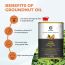 anveshan: Wood Cold Pressed Groudnut/Peanut Cooking Oil - 5L
