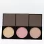 Wearified: Golden Hour Glow Highlighter Trio Bundle with Brush 02