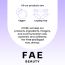 FAE Beauty: Brash Dual Mascara and Brow Gel - Dark Brown - 10gm
