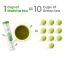 Wellbeing Nutrition: Organic Japanese Ceremonial Matcha Green Tea  - 20 Effervescent Tablets