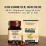 UPAKARMA: Ayurveda Pure Shilajit and Ashwagandha Extract Capsules - Natural Testosterone Booster 500mg - 90 Veggie Capsules