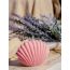 The Umbrella Store: Pink sea shell candle - 150gm