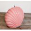 The Umbrella Store: Pink sea shell candle - 150gm