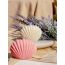 The Umbrella Store: Pink sea shell candle - 150gm
