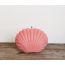 The Umbrella Store: Pink sea shell candle - 150gm
