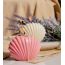 The Umbrella Store: Pink sea shell candle - 150gm