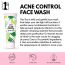 AULI: Acne Control Green Tea and Tea Tree Oil Face Wash - 100gm