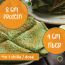 Gladful: Spinach Protein Sprouted lentils & millets Instant Chilla  Dosa Mix - 200 gm (Pack of 2)
