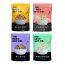 The Daily Nut Co.: Almond, Cashew Raisin And Pistachio Combo - Pack of 4 - 200gm each